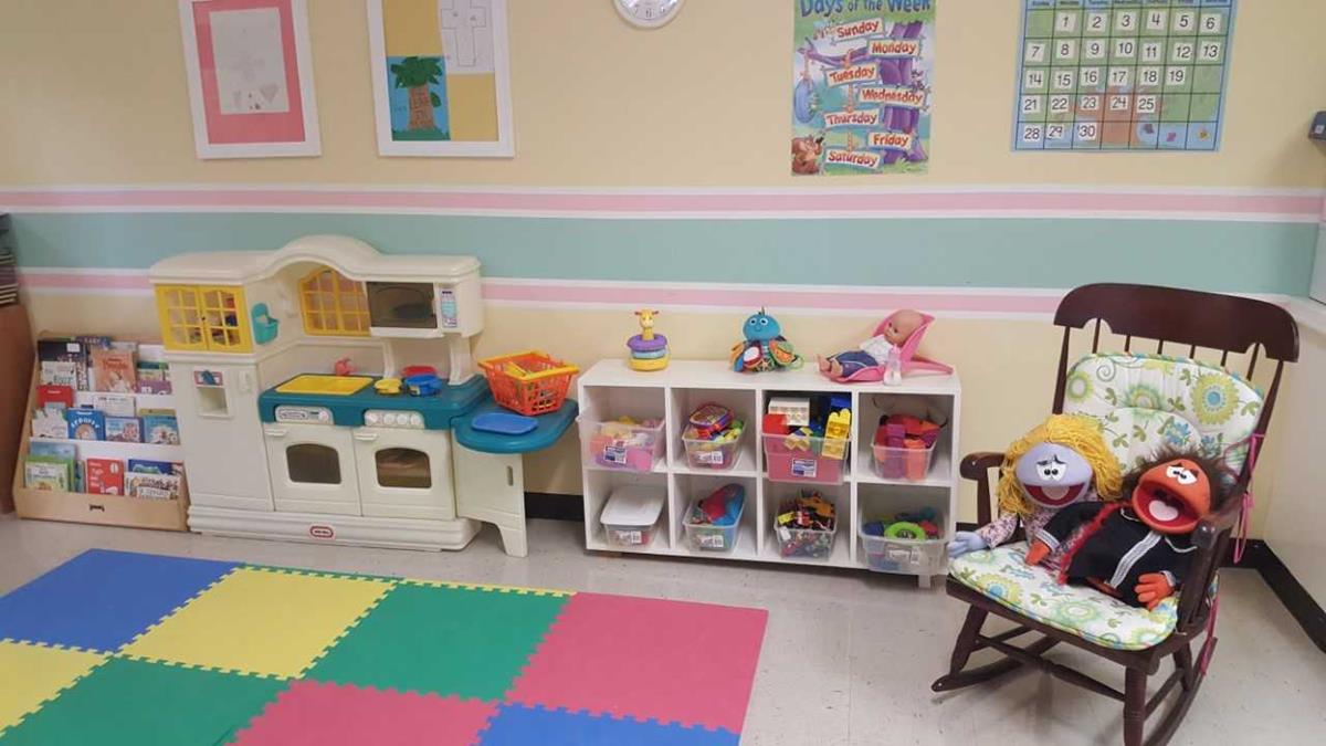 Children's nursery at Calvary Episcopal Church