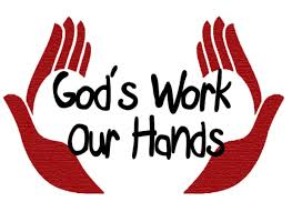 God's Work, Our Hands logo