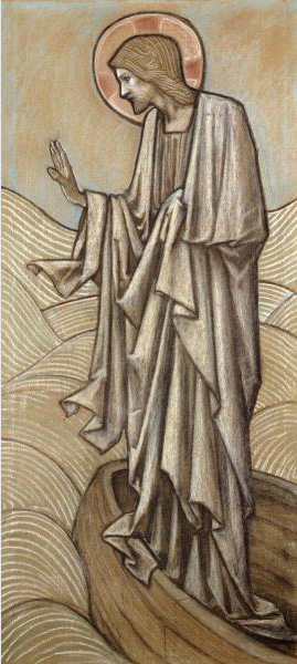 Christ Stilling the Waves by Sir Edward Burne Jones